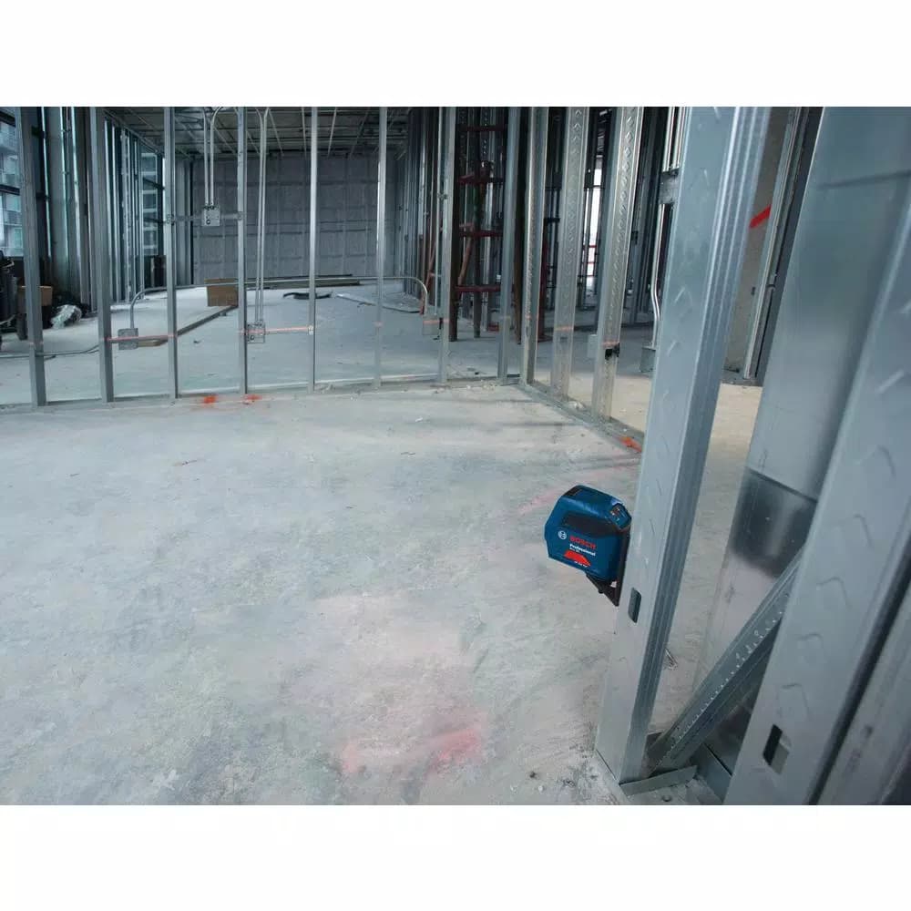 Bosch GLL 50 Self-Leveling Cross-Line Laser Level Kit with BM3 Positioning Device