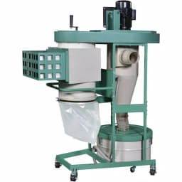 Grizzly Industrial 1-1/2 HP Ultra-Quiet Dual-Filtration HEPA Cyclone Dust Collector, 880 CFM thumbnail 3