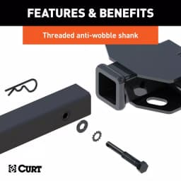 CURT 4-Bike Tray-Style Hitch-Mounted Bike Rack, 2 in. Receiver thumbnail 9