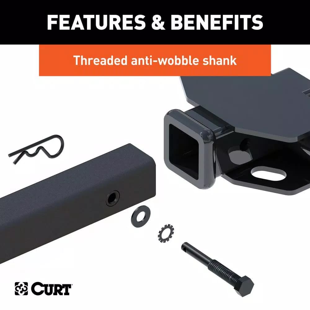 CURT 4-Bike Tray-Style Hitch-Mounted Bike Rack, 2 in. Receiver