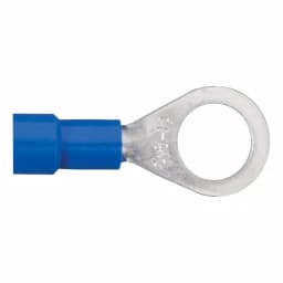 CURT Ring Terminals, 16-14 AWG Wire Gauge, 5/16 in Stud Size, Blue, 100-Pack thumbnail 2