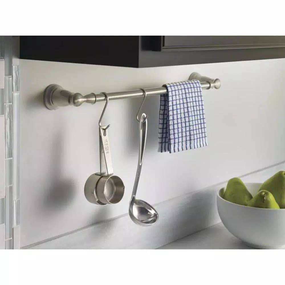 Moen Banbury 18 in. Towel Bar, Spot Resist Brushed Nickel