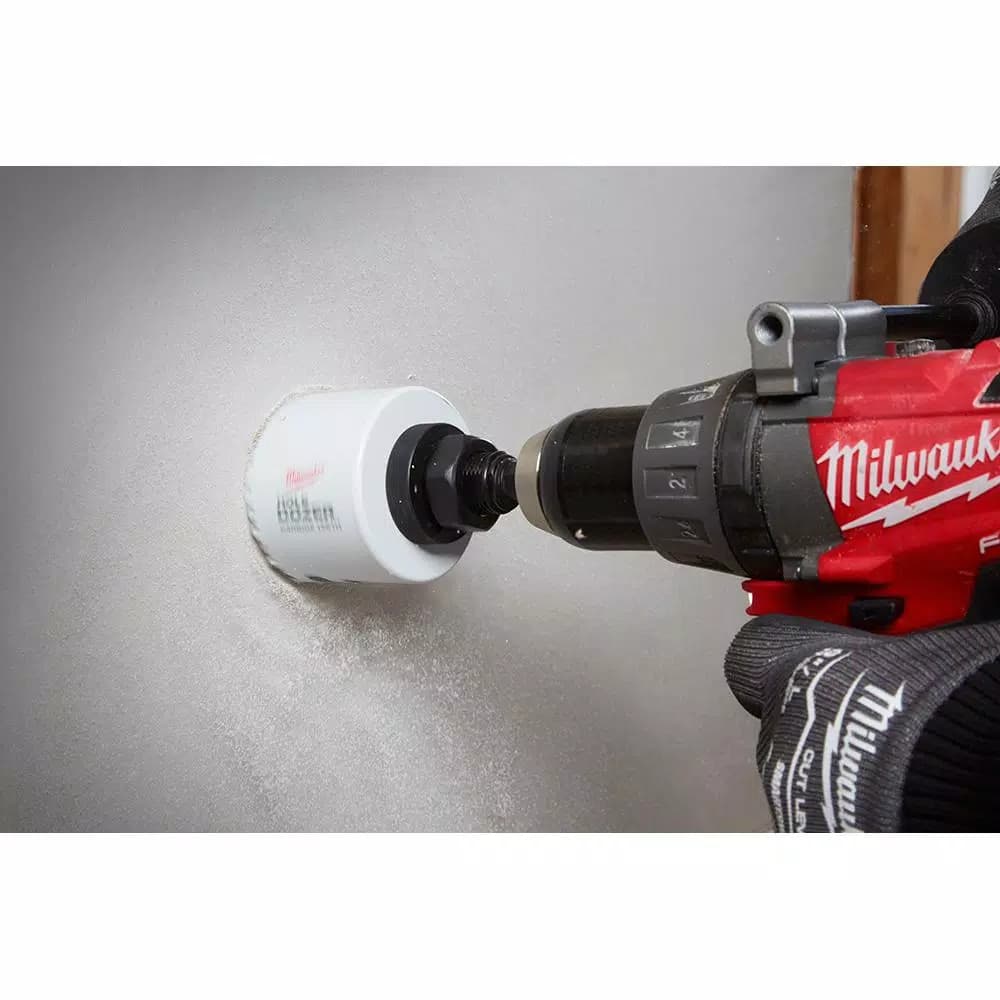 Milwaukee 1/4 in. x 3-1/2 in. High-Speed Steel Pilot Drill Bit for Hole Saw Arbor