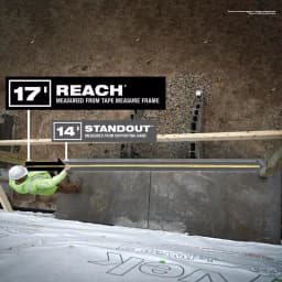 Milwaukee STUD Gen II 25 ft. Magnetic Tape Measure with 17 ft. Reach thumbnail 3