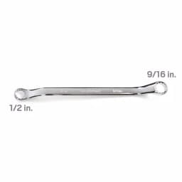 TEKTON 1/2 in. x 9/16 in. 45° Offset Double Box End Wrench thumbnail 2
