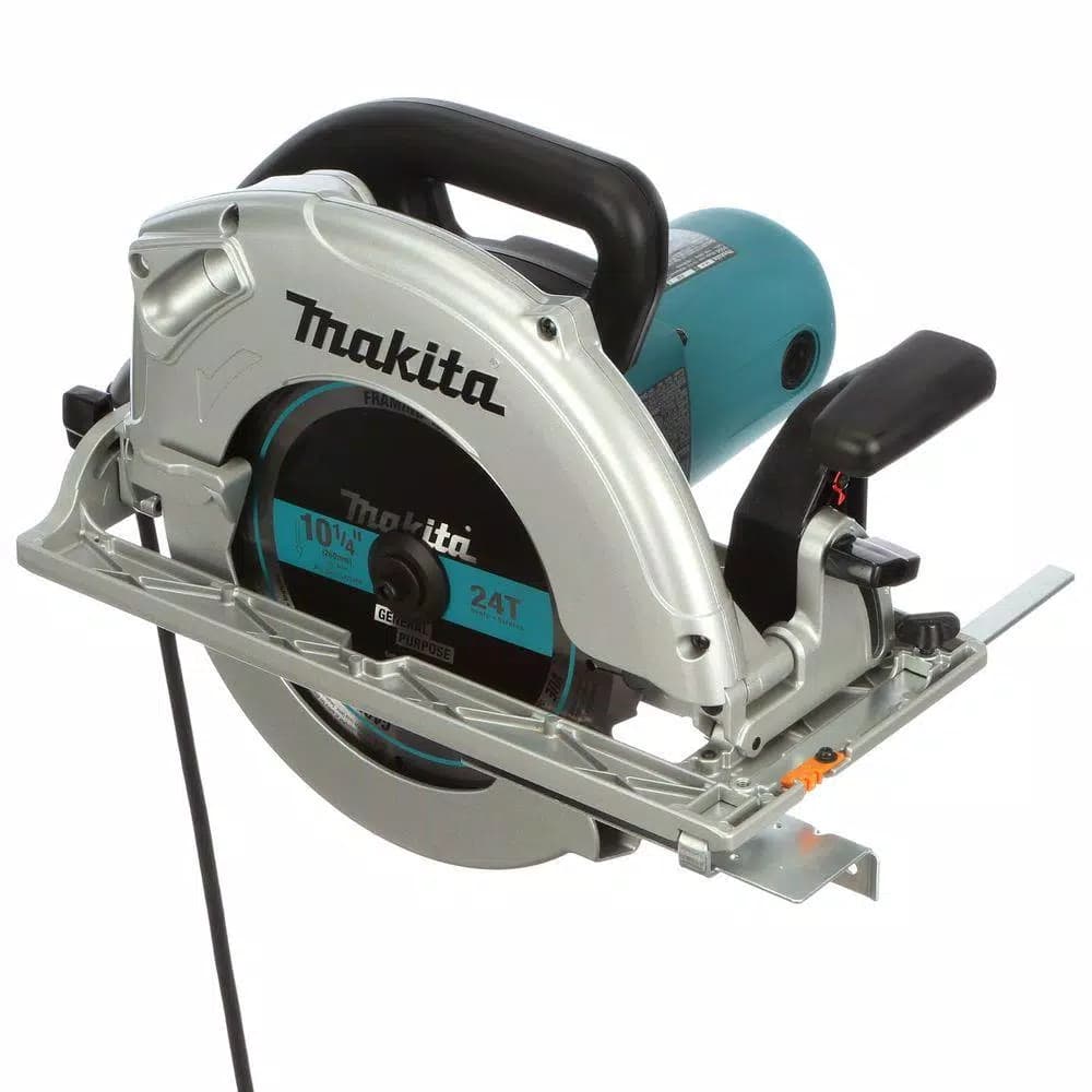 Makita 10-1/4 in. 14 Amp Corded Circular Saw with Electric Brake and 24T Carbide Blade