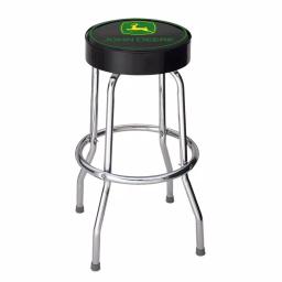 Plasticolor John Deere Officially Licensed Garage Shop Stool with Chrome Steel Legs thumbnail 4