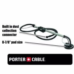 Porter-Cable 4.7 Amp Corded Drywall Sander with 8-7/8 in. Sanding Pad and 13 ft. Dust Collection Hose thumbnail 2