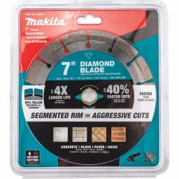 Makita 7 in. Segmented Rim Diamond Blade for General Purpose Cutting thumbnail 2