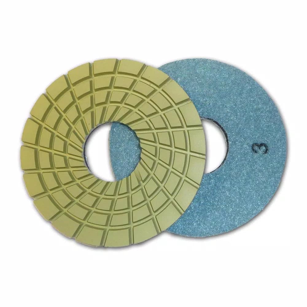 Unbranded Con-Shine 5 in. Dry/Wet Diamond Polishing Pads, 5-Step Set of 10
