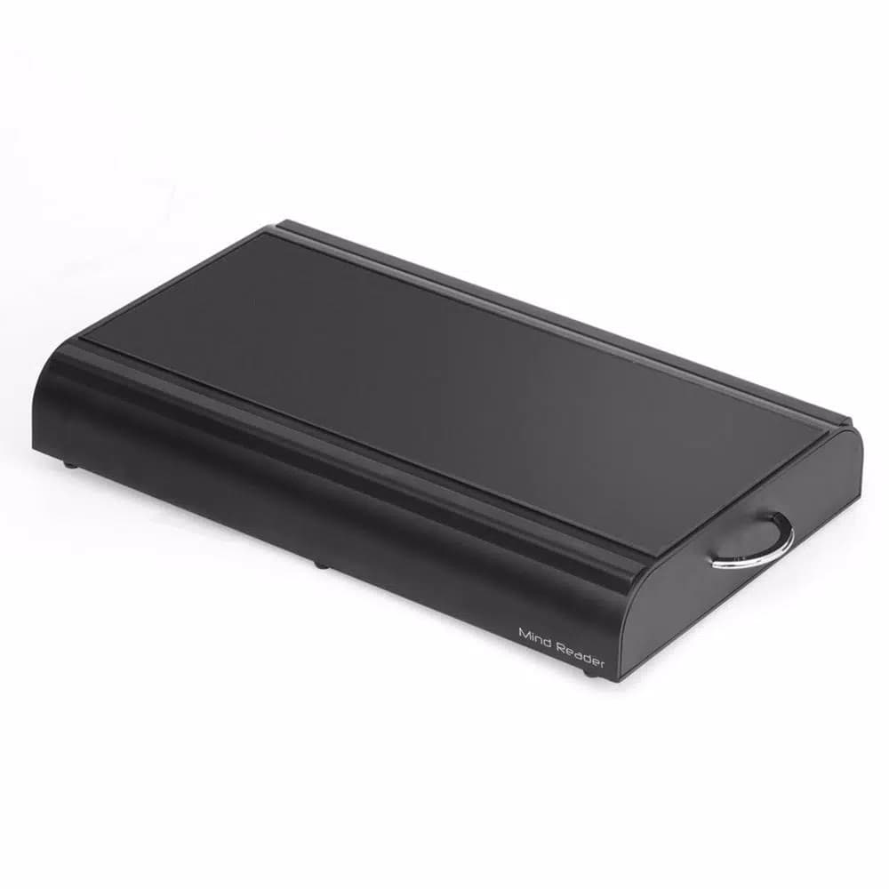 Mind Reader Anchor 50-Capacity Black Nespresso Capsule Storage Drawer with Heat-Resistant Top