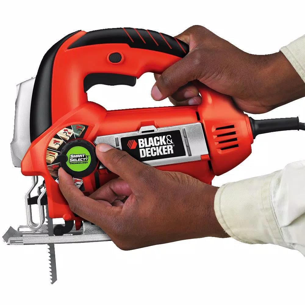 BLACK+DECKER JS670V LineFinder Orbital Jigsaw with SmartSelect Technology