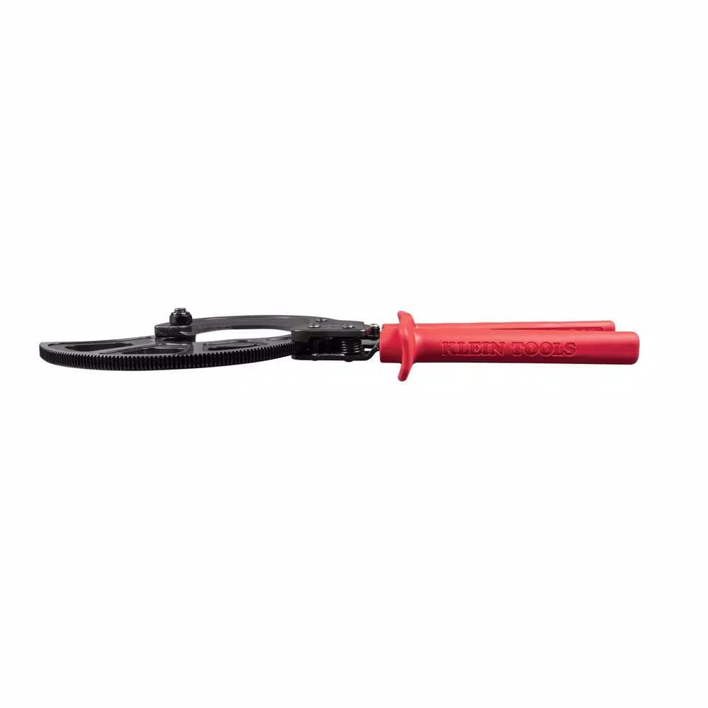 Klein Tools 12-1/8 in. Ratcheting Cable Cutter for Copper and Aluminum