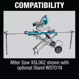 Makita 10 in. X2 LXT Brushless Dual-Bevel Sliding Compound Miter Saw with Laser (Tool Only) thumbnail 9