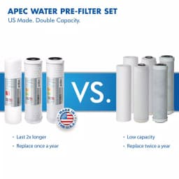 APEC Water Systems WFS-1000 3-Stage Under Counter Water Filtration System thumbnail 5