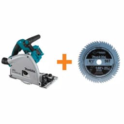 Makita 18V X2 LXT (36V) Brushless 6-1/2 in. Plunge Circular Saw Kit with Bonus 56T Carbide Blade thumbnail 1