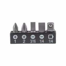 Klein Tools 1/4 in. Drive Mini Ratchet 6-Piece Set with Screwdriver Bits and Nut Drivers thumbnail 10