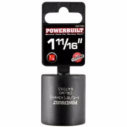 Alltrade Powerbuilt 1-11/16 in. Dodge Spindle Nut Socket, 1/2 in. Drive, Deep 6-Point Axle Nut Socket thumbnail 2