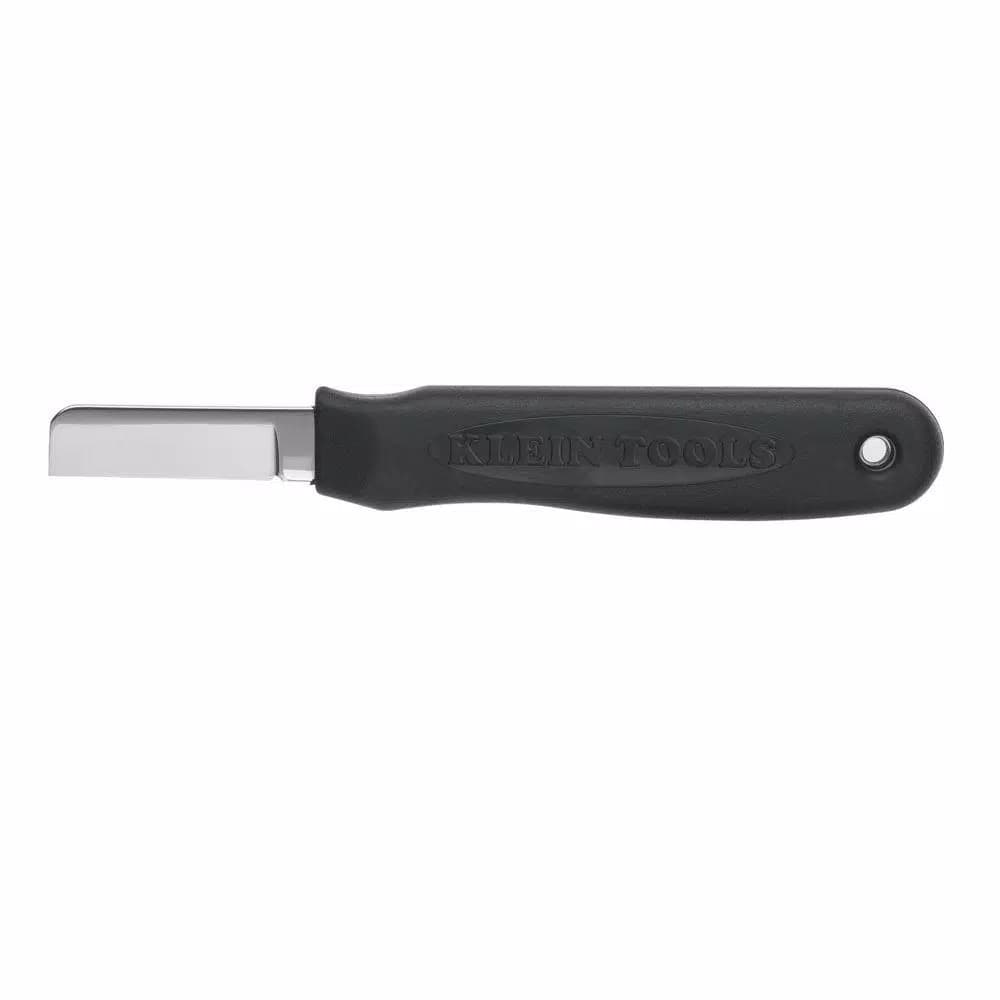 Klein Tools 6.25 in. Cable Splicers Knife with 1.75 in. Steel Coping Blade