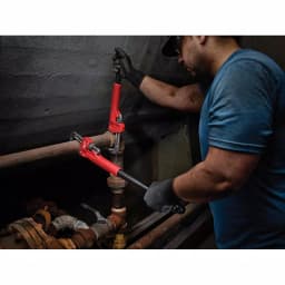 Milwaukee 48-22-7314 Cheater Adaptable Pipe Wrench with Interchangeable Handles thumbnail 3