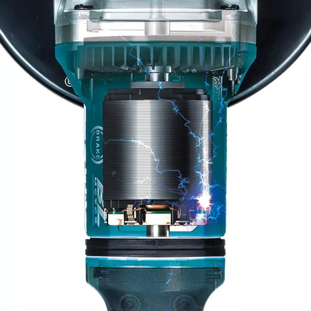 Makita 18V X2 LXT 36V Brushless 9 in. Paddle Switch Angle Grinder - Tool Only