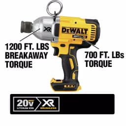 DEWALT 20V MAX XR Brushless 7/16 in. High Torque Impact Wrench with Quick Release Chuck (Tool-Only) thumbnail 3