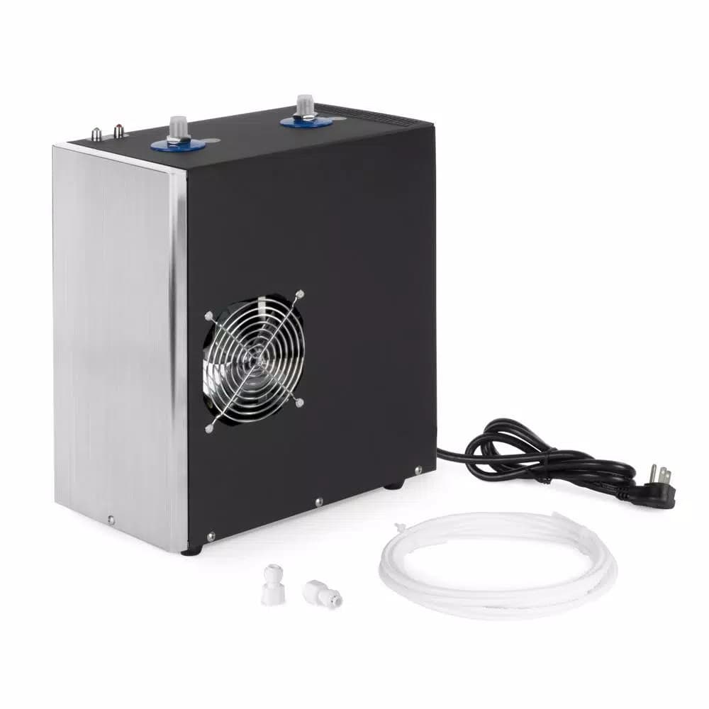 Express Water PC2000 Adjustable Power Water Chiller System with Cooling Fan and Tubing