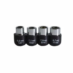 Best Value 25-Piece 1/4 in. and 3/8 in. Drive Socket Set with Ratchet, Extensions and Organizers thumbnail 8