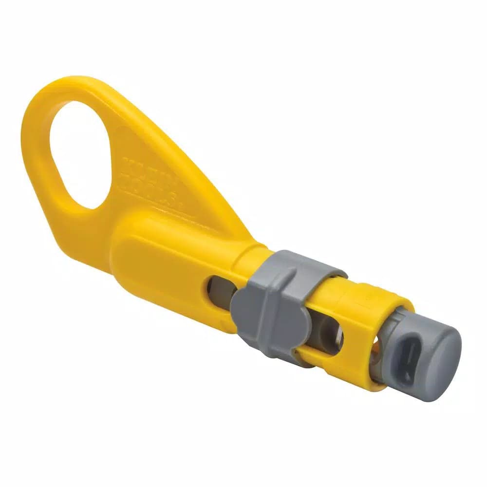 Klein Tools Coax Combination Radial Stripper for RG6, RG59, RG11, and RG7 Cables