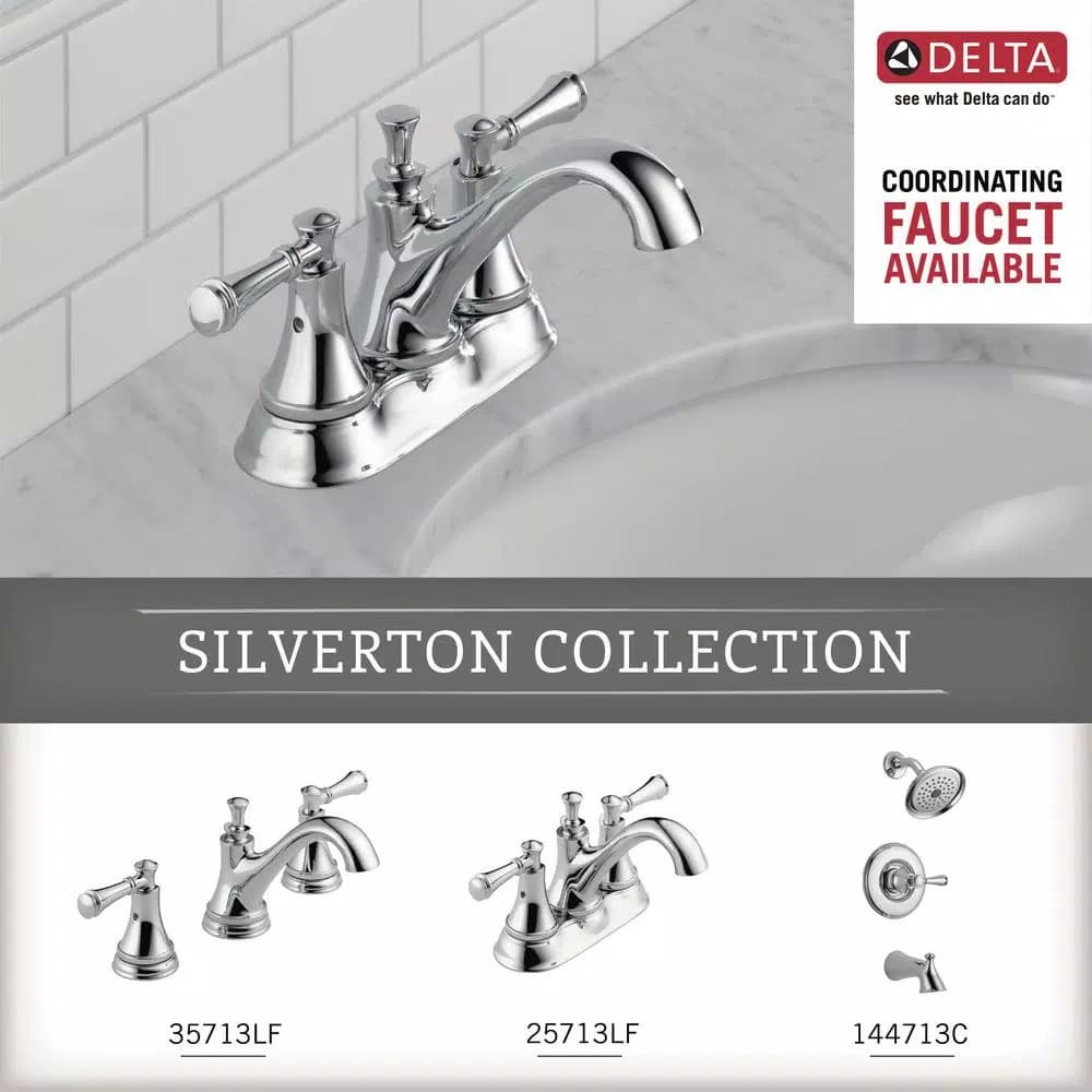 Delta Silverton 5-Piece Polished Chrome Bath Hardware Set