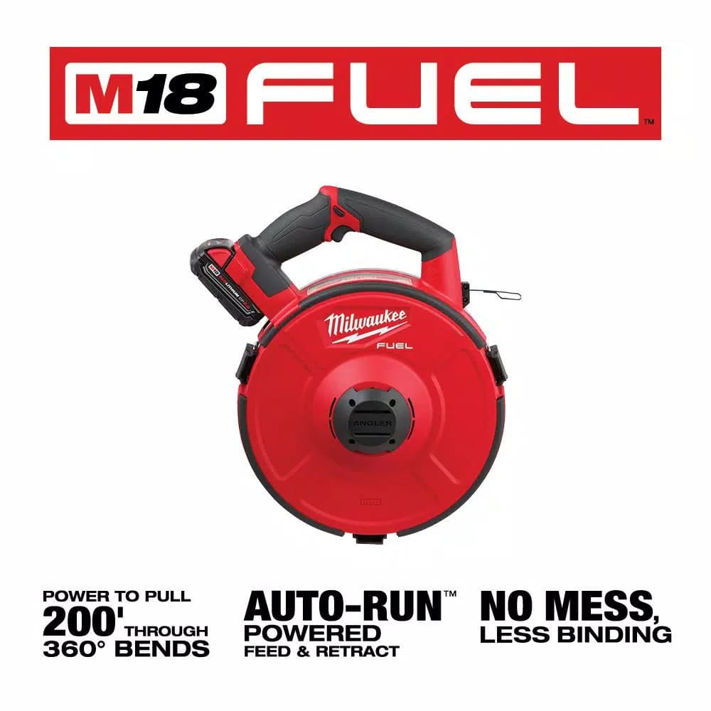 Milwaukee M18 FUEL ANGLER 240 ft. x 1/8 in. Steel Pulling Fish Tape Replacement Cartridge