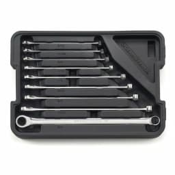 GearWrench 85998 9-Piece SAE Extra Long Pattern GearBox Ratcheting Wrench Set thumbnail 1