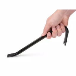 TEKTON 12 in. Wrecking Bar, Forged Hex Bar Pry Bar with Chisel Ends and V Nail Slot thumbnail 4