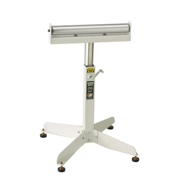 HTC 22 in. x 32 in. Adjustable Dual Position Roller Stand with Powder Coated Steel