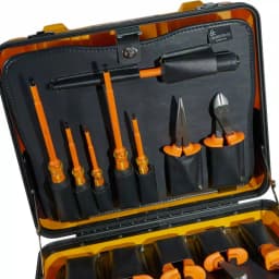Klein Tools 13-Piece Insulated Hand Tool Utility Kit with Carrying Case thumbnail 7