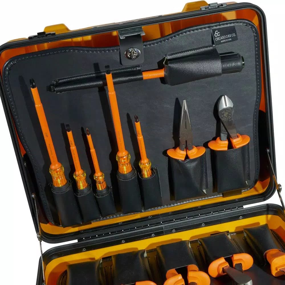 Klein Tools 13-Piece Insulated Hand Tool Utility Kit with Carrying Case