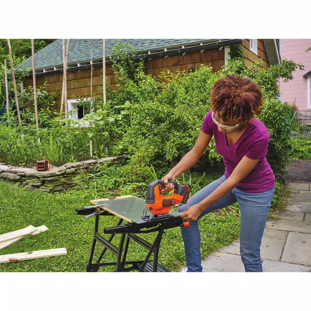 BLACK+DECKER 20V MAX Lithium-Ion Cordless Jig Saw, Tool-Only