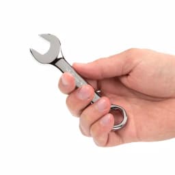 TEKTON 15 mm Stubby Combination Wrench, Chrome Vanadium Steel thumbnail 5