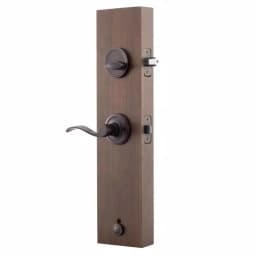 Copper Creek Colonial Handleset with Waverlie Lever Trim, Tuscan Bronze thumbnail 4