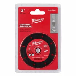 Milwaukee 3 in. Carbide Abrasive Blade for Multi-Purpose Cutting thumbnail 1