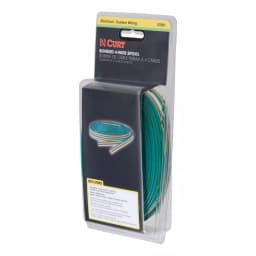 CURT Bonded 4-Way Trailer Wiring, 16 Gauge, 25' Spool thumbnail 4