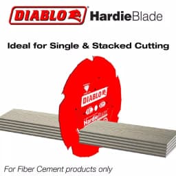 Diablo 7-1/4 in. 4-Tooth Polycrystalline Diamond (PCD) Tipped Fiber Cement Saw Blade thumbnail 9