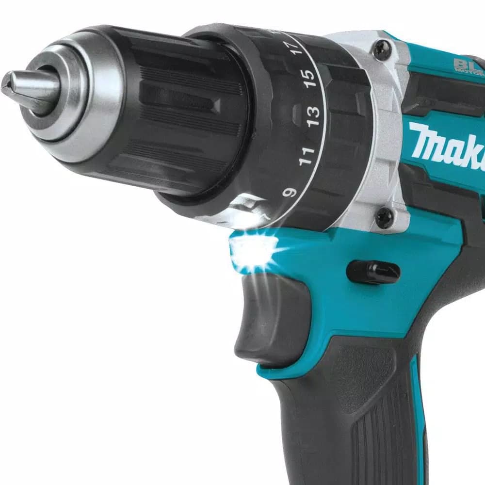 Makita 18V LXT Brushless Cordless 1/2 in. Hammer Driver-Drill (Tool Only)