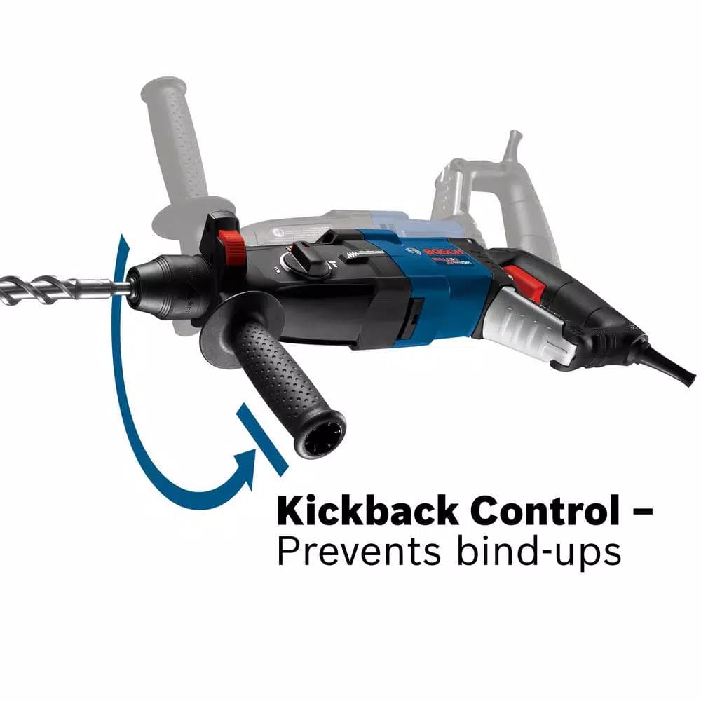 Bosch GBH2-28L Bulldog Xtreme Max 8.5 Amp SDS-Plus Rotary Hammer Drill with Carrying Case