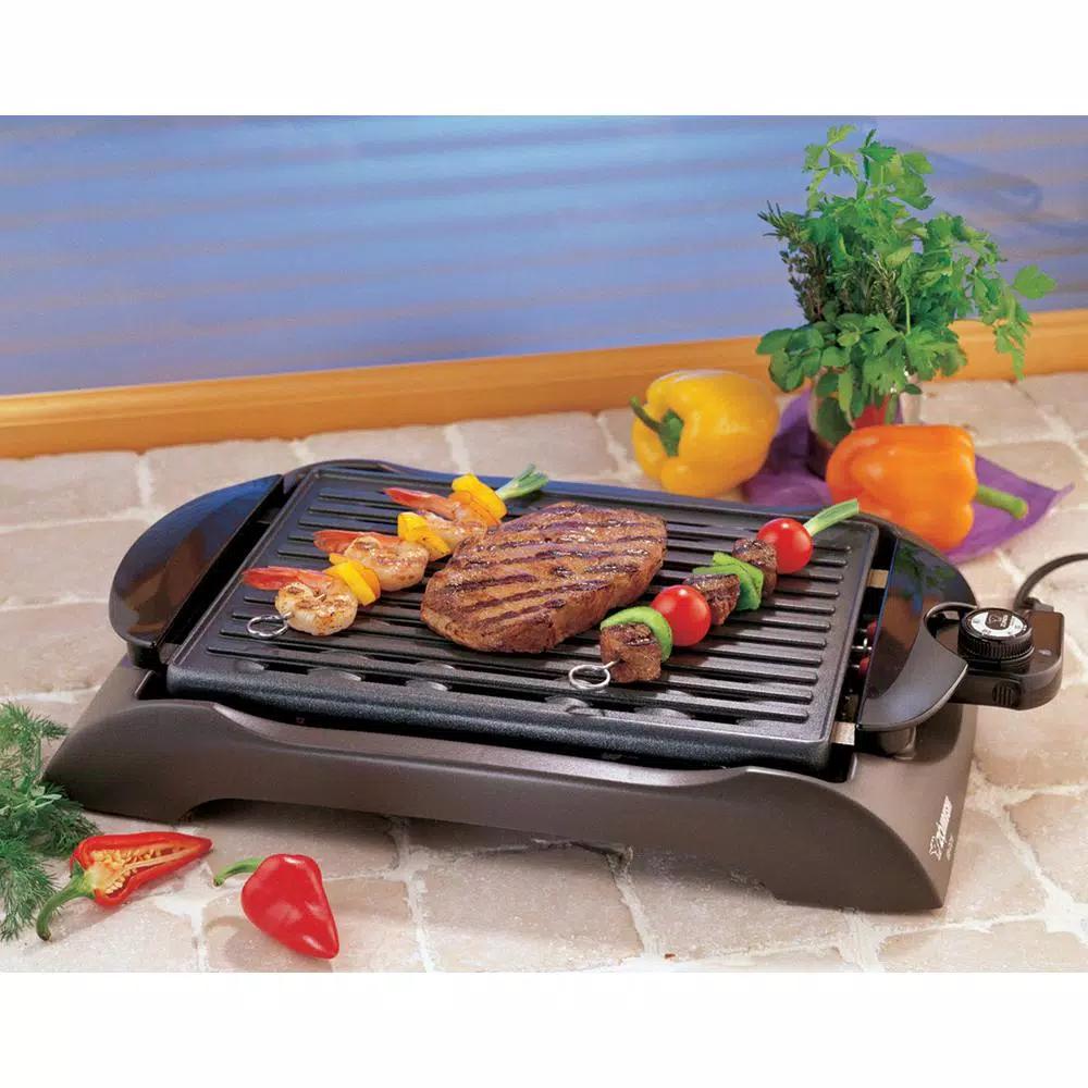 Zojirushi 112 sq. in. Brown Non-Stick Indoor Electric Countertop Grill with Temperature Control