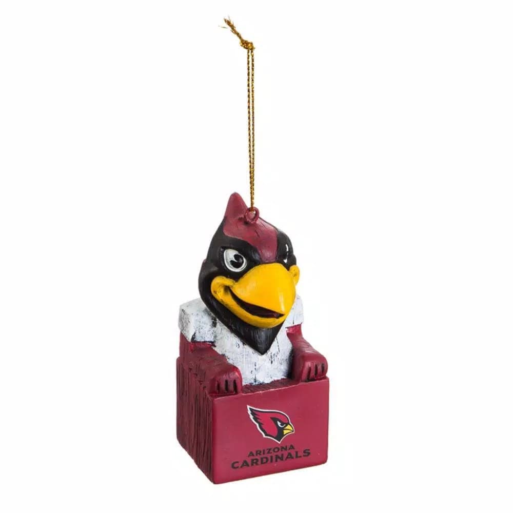 Team Sports America Arizona Cardinals NFL Mascot Tiki Totem Christmas Ornament