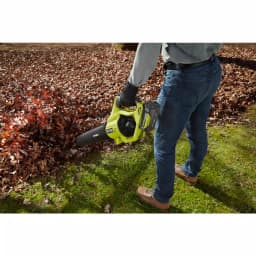 RYOBI 40V MAX Cordless Jet Fan Leaf Blower Kit, 500 CFM, 110 MPH, with 4 Ah Battery and Charger thumbnail 7