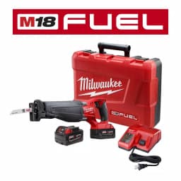 Milwaukee M18 FUEL 18V Brushless Cordless Reciprocating Saw Kit with (2) 5.0Ah Batteries, Charger & Case thumbnail 14