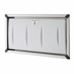 Foundations Horizontal Recessed Baby Changing Station with Stainless Steel Frame thumbnail 3