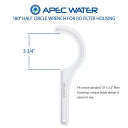 APEC Water Systems APEC 180° Half-Circle Water Filter Housing Wrench for 10 in. Standard Under Sink Systems thumbnail 2